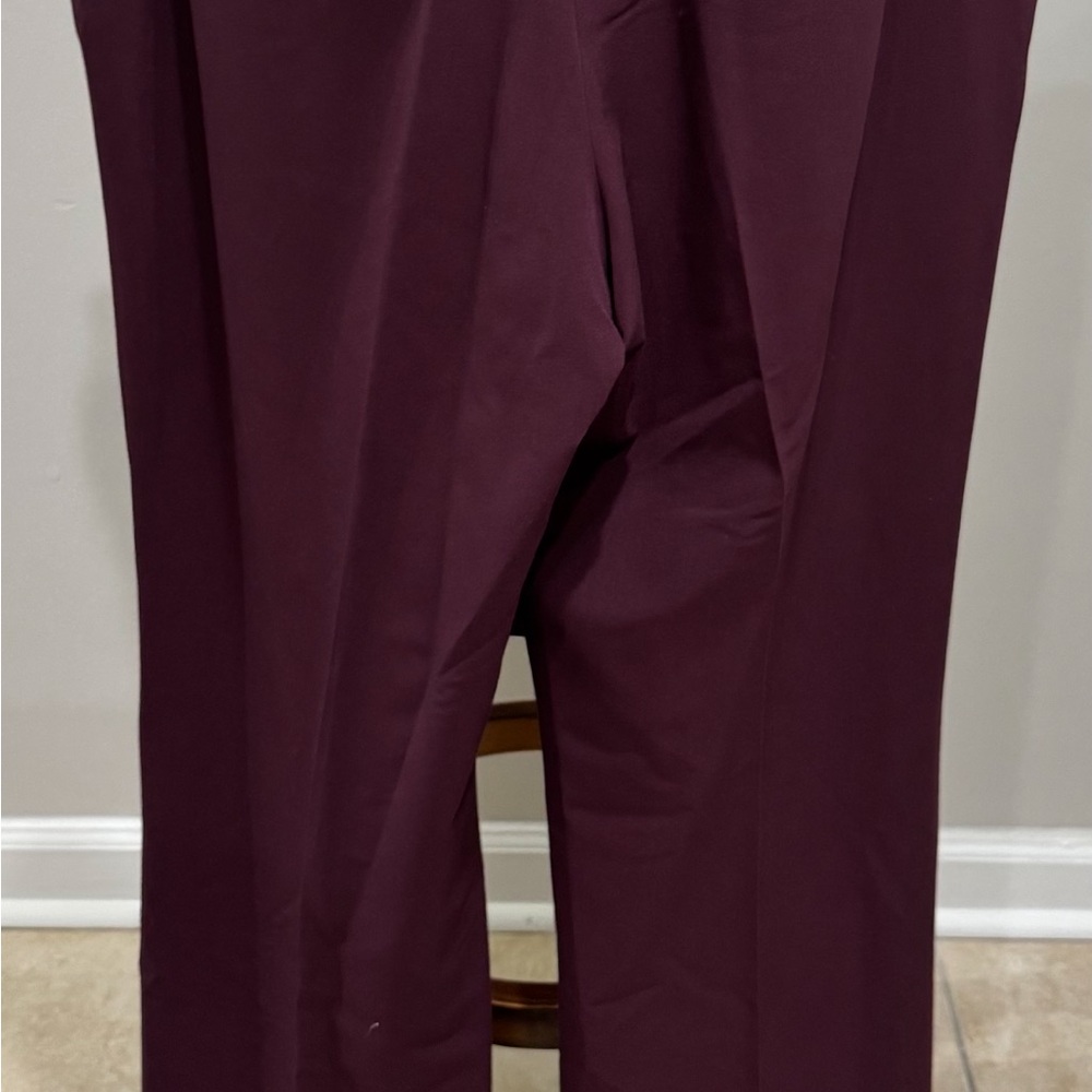Tommy Hilfiger Women's Burgundy Pantsuit - Picture 6 of 6